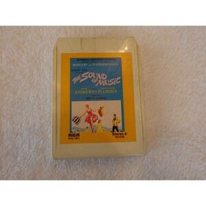 The Sound Of Music Original Movie Soundtrack 8 Track Tape Stereo